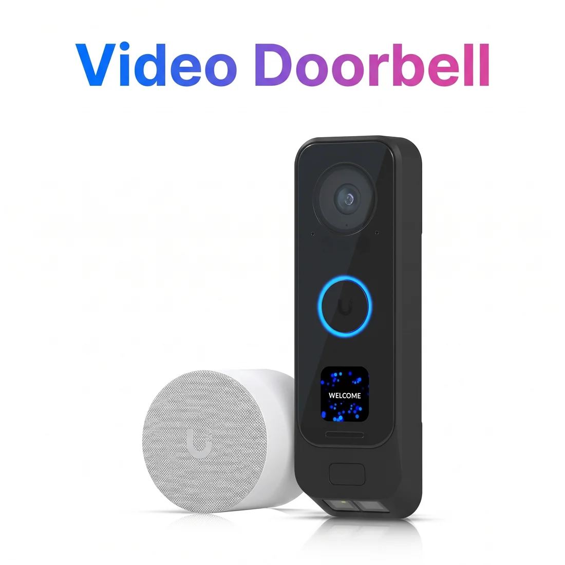 Video doorbell equipment illustration